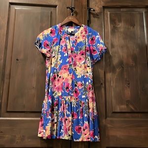 Sézane floral print swing dress